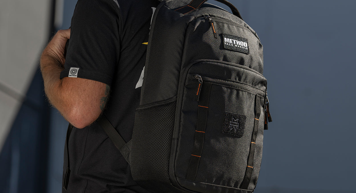 Method Brand Logo Backpack | Black – Method Race Wheels Australia