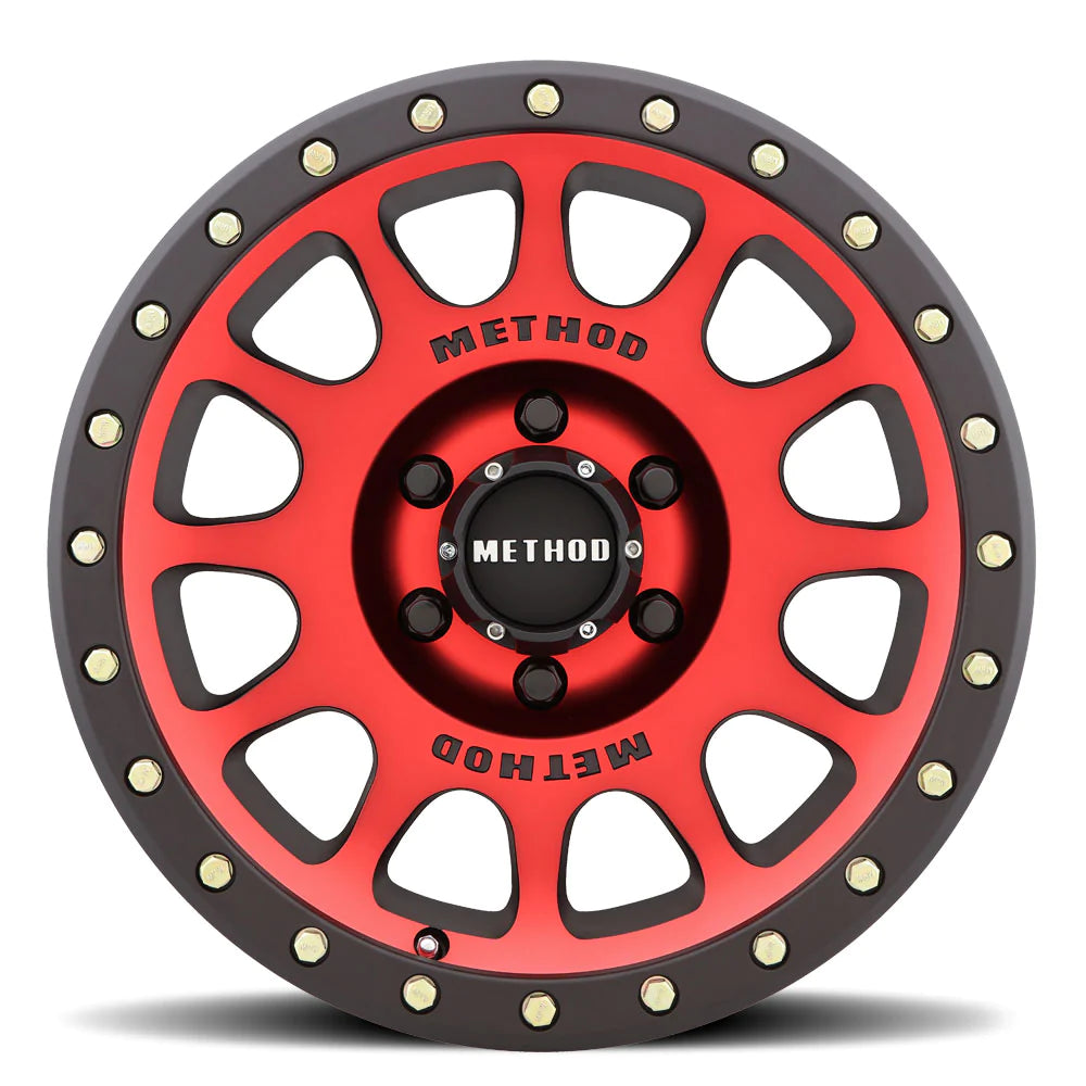 305-HD | NV | Red Face – Method Race Wheels Australia