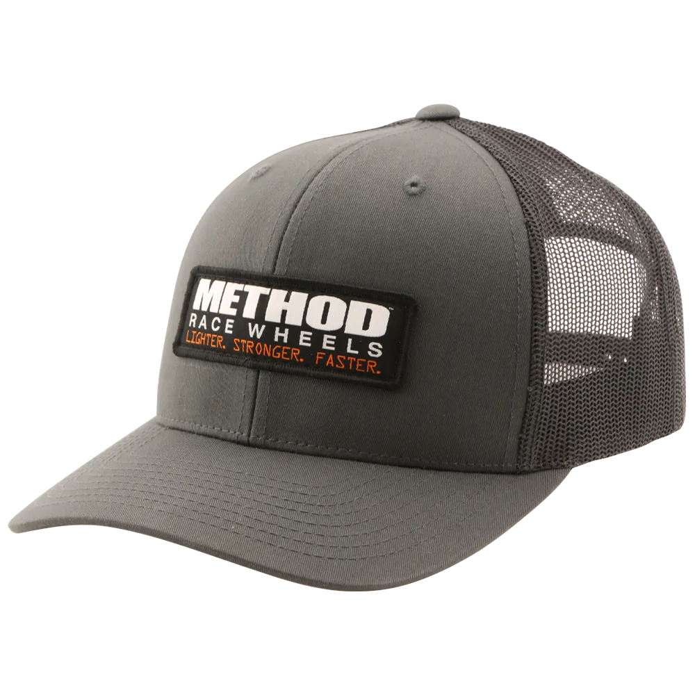 Method CB Trucker Hat | Snapback | Grey – Method Race Wheels Australia