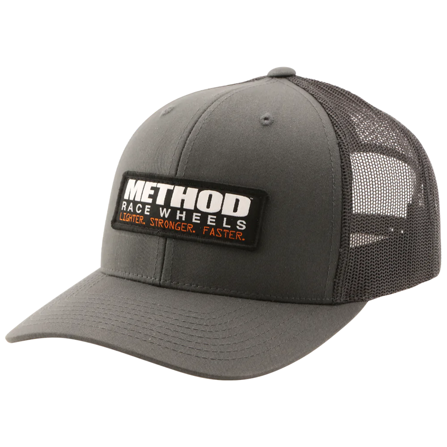 Method CB Trucker Hat | Snapback | Grey – Method Race Wheels Australia